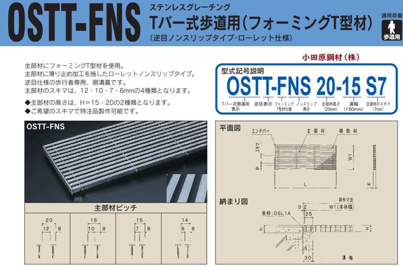 奥岡製作所 ＯＳＴ－ＦＮＳ ＯＳＴＭ－ＦＮＳ ＯＳＴＴ－ＦＮＳ 小田原